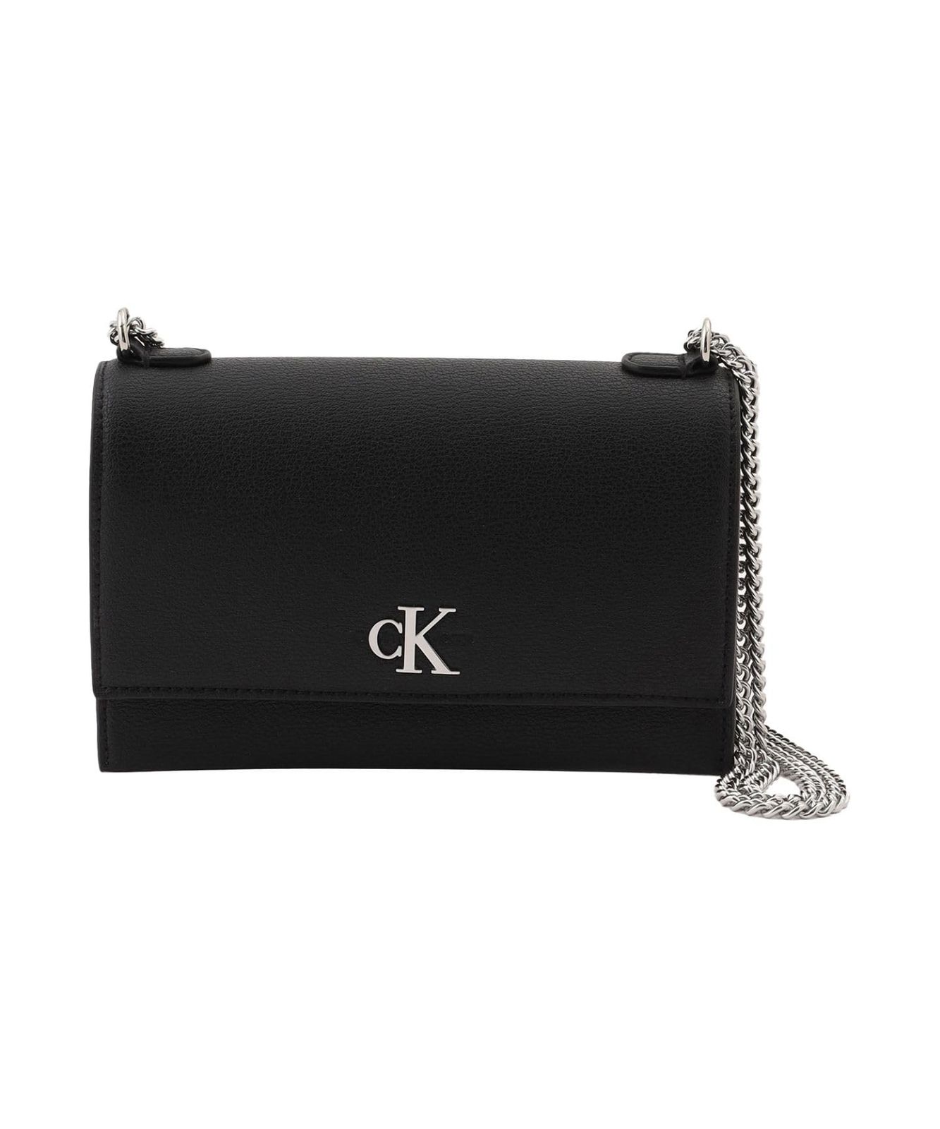 カルバンクライン) CALVIN KLEIN スモールフラップチェーン クロス 