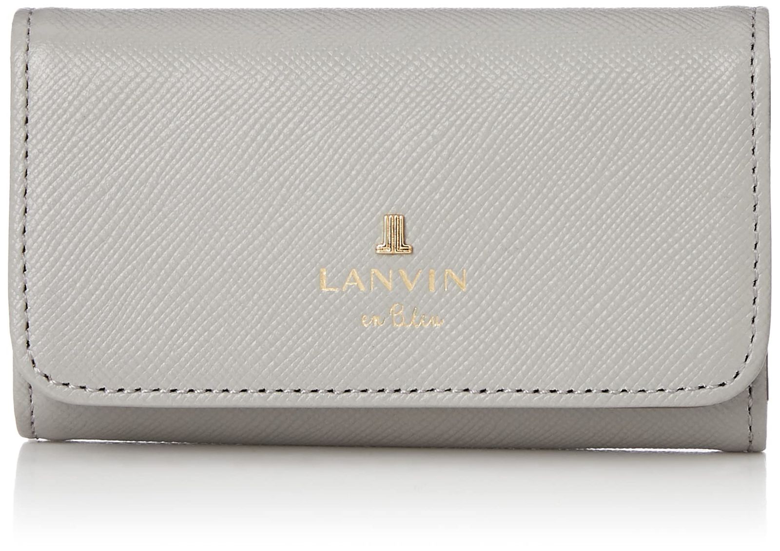 LANVIN en Bleu(ランバンオンブルー) リュクサンブールカラー キーケース レディース 可愛い 車 スマートキー対応 コンパクト 481175 グレー