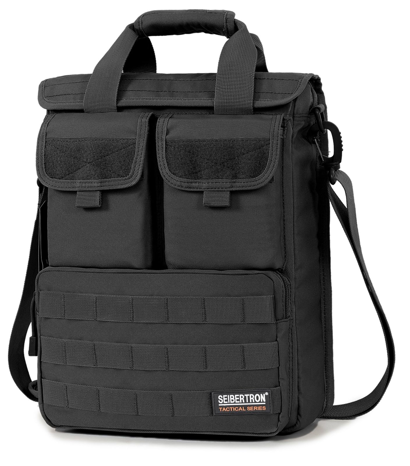 Seibertron Shoulder Bag Casual Sports Leisure Crossbody Bag Unisex Black