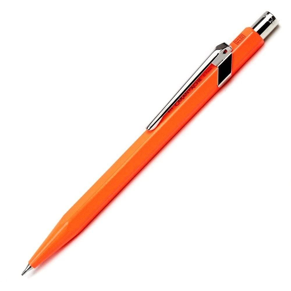 カランダッシュ(Caran d'Ache) 849クラッシックライン メカニカルペンシル 0.7mm 蛍光オレンジ 0844-030