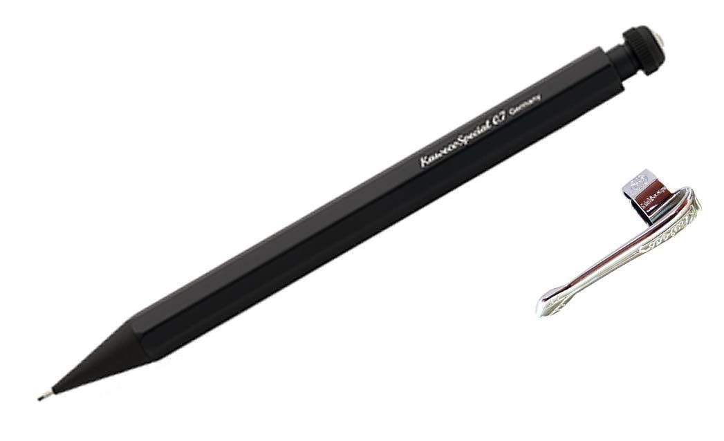カヴェコ KAWECO 専用クリップ付き SPECIAL スペシャル ペンシル ブラック 0.7mm