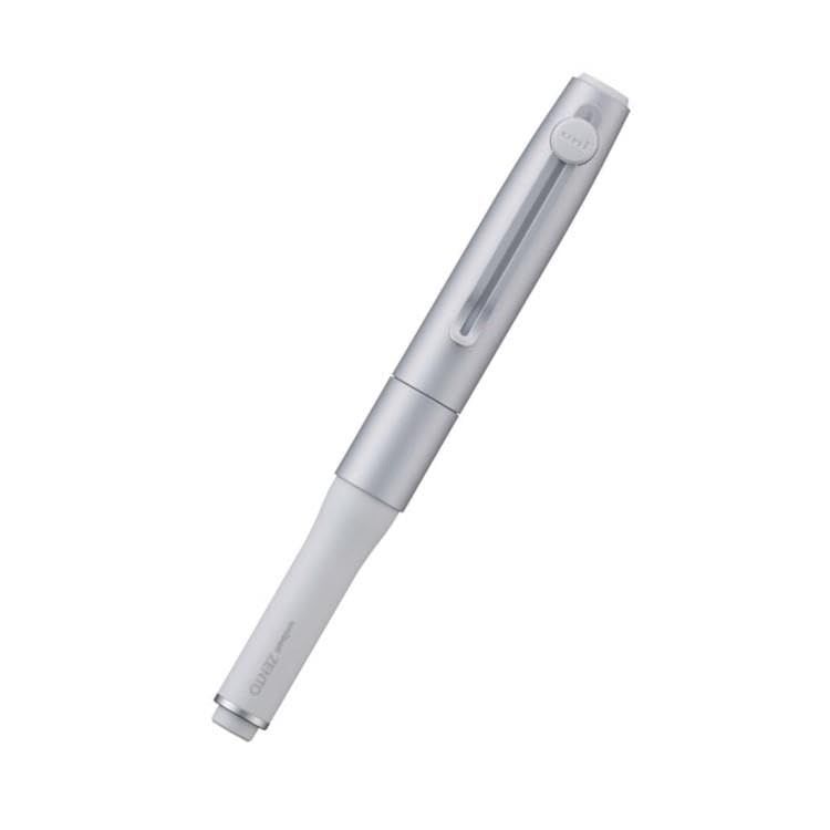 ユニボール ゼント シグニチャーモデル 水性インクボールペン シルバー 0.38mm UBZH38.26