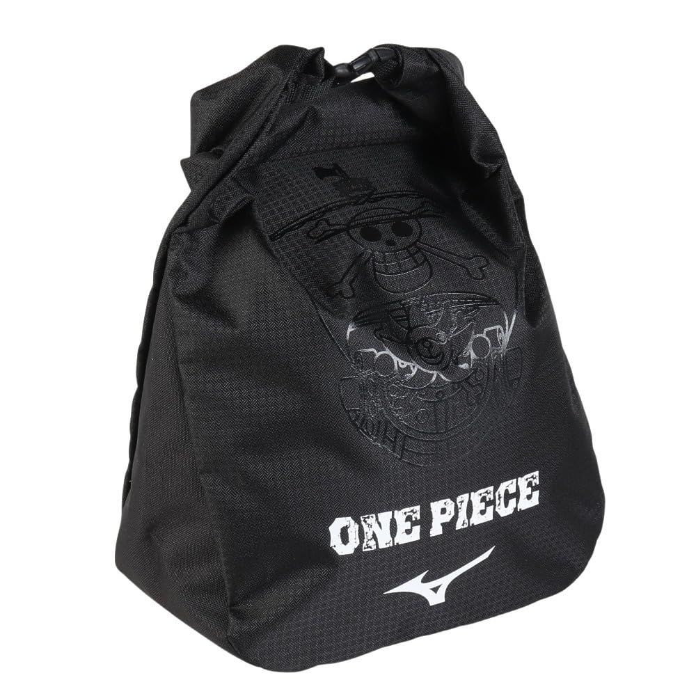 MIZUNO(ミズノ) バドミントン ラケットケーススポーツ ロールトップシューズケース ONE PIECE サウザンド・サニー号 73JMBX01 ブラック×ホワイト