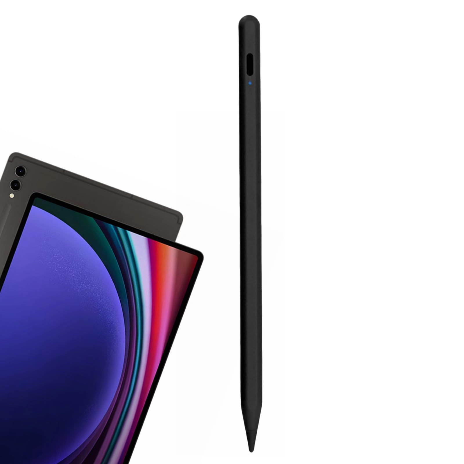 For Samsung Galaxy Tab S10 S9 Ultra / S10+ S9+ / S9 / S9 FE / S9 FE+ / A9 / A9+ WLAN / A9+ 5G, に使われるスタイラスペン, 充電式, 4096段階筆圧感知, 電磁式ア