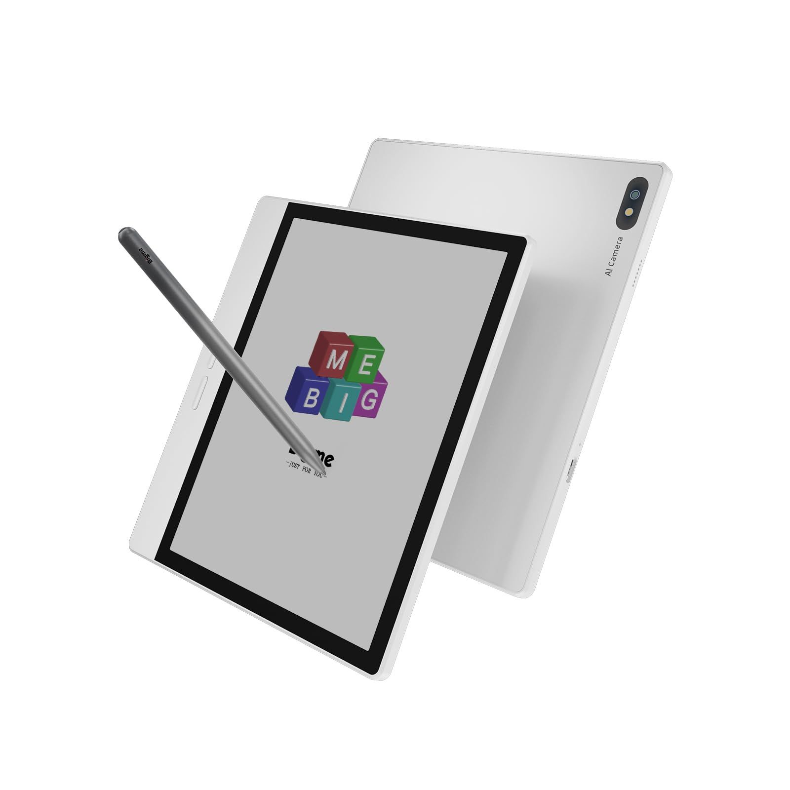 Bigme B7 カラー電子書籍リーダー、電子ペーパータブレット、7インチ電子インク電子書籍リーダー、4 G通話機能付きデジタル電子ペーパー手帳、8 GB+128 GB、タッチペン、オーディオブックノート付きカラー電子リーダー、白い
