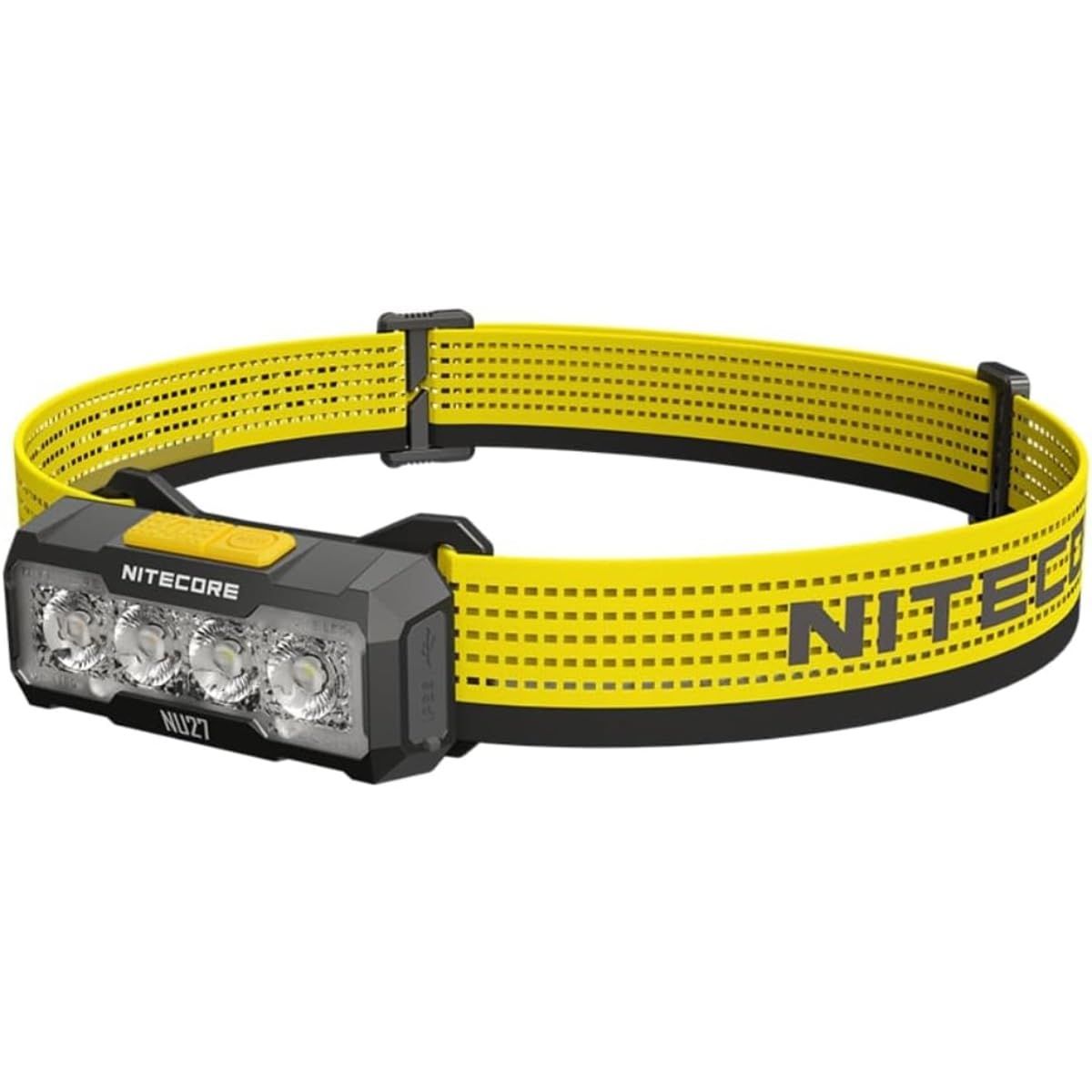 Nitecore NU27 ヘッドライト USB-C充電式 600ルーメン 超軽量 複数色温度(CW/NW/WW) アウトドア (ブラック)