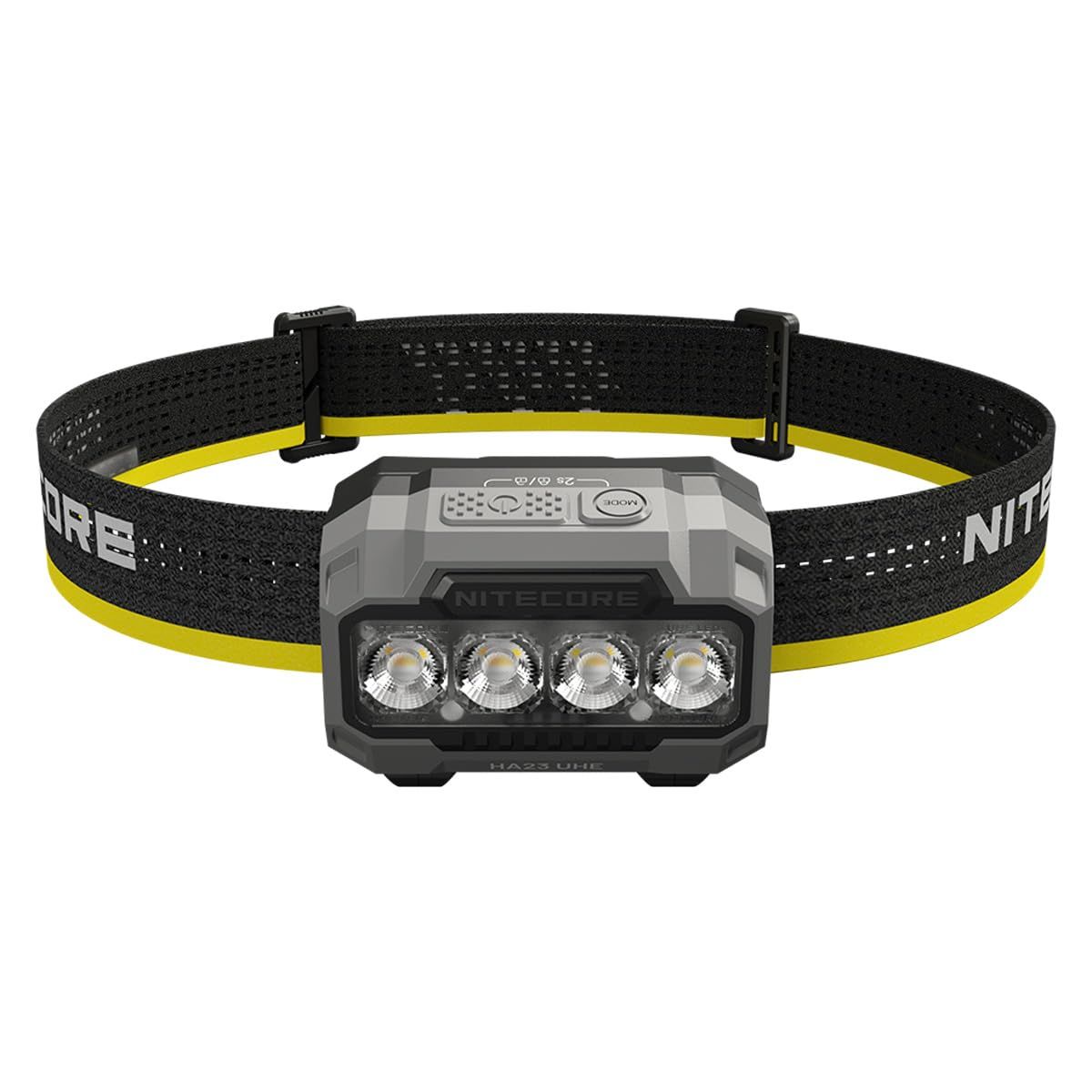 Nitecore HA23 UHE ヘッドライト 単4電池駆動 600ルーメン (ブラックロック)
