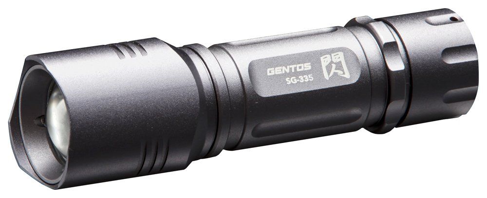 GENTOS(ジェントス) LED 懐中電灯 【明るさ200ルーメン/実用点灯5時間/防滴】 閃 335 SG-335 ANSI規格準拠
