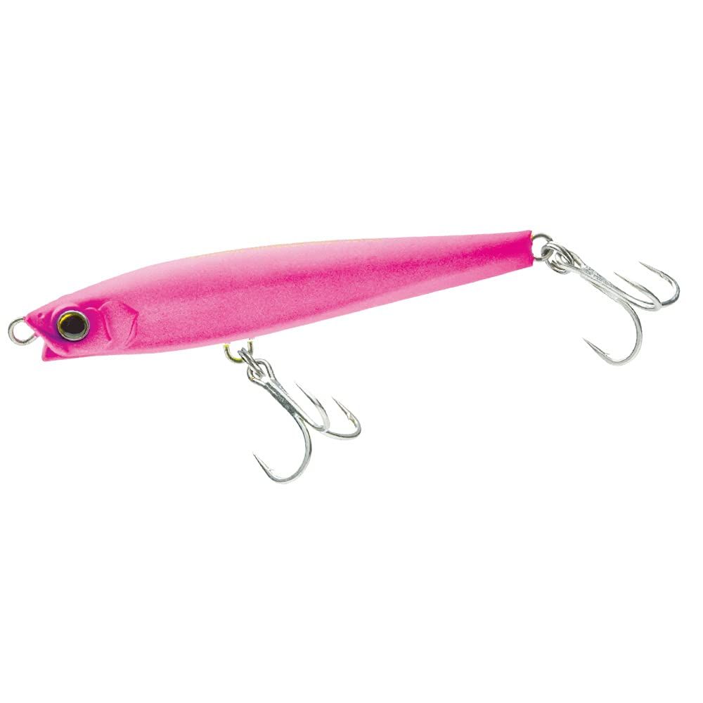 DUEL (Duel) Lure Sinking Pencil Hardcore Monster Shot (S) Long Throw [Fishing Gear, Sea Fishing, Freshwater Sea Bass] 80mm, Weight: 30g, F1207-MP Matte Pink
