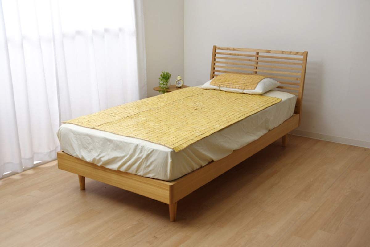 イケヒコ 竹 シーツ 敷きパッド 竹から出来た敷パッド 約100×150cm シングル 天然素材 #1100740012501