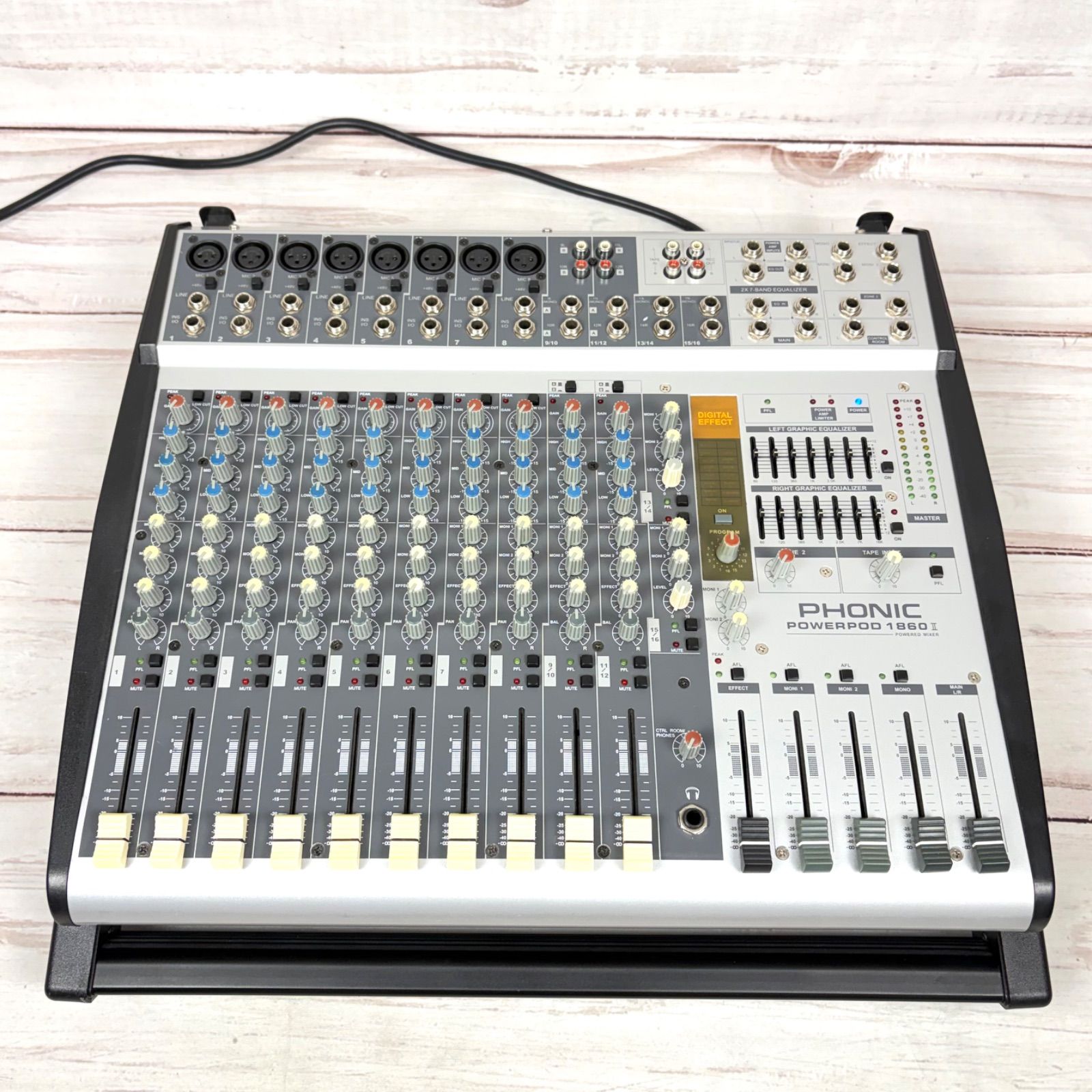 PHONIC POWERPOD 1860 II フォニック パワード ミキサー - メルカリ