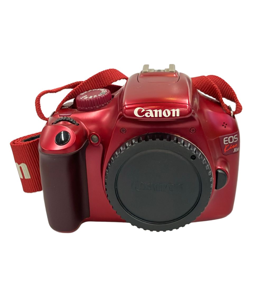 訳あり キヤノン デジタル一眼レフカメラ EOS Kiss X50 レンズキット canon