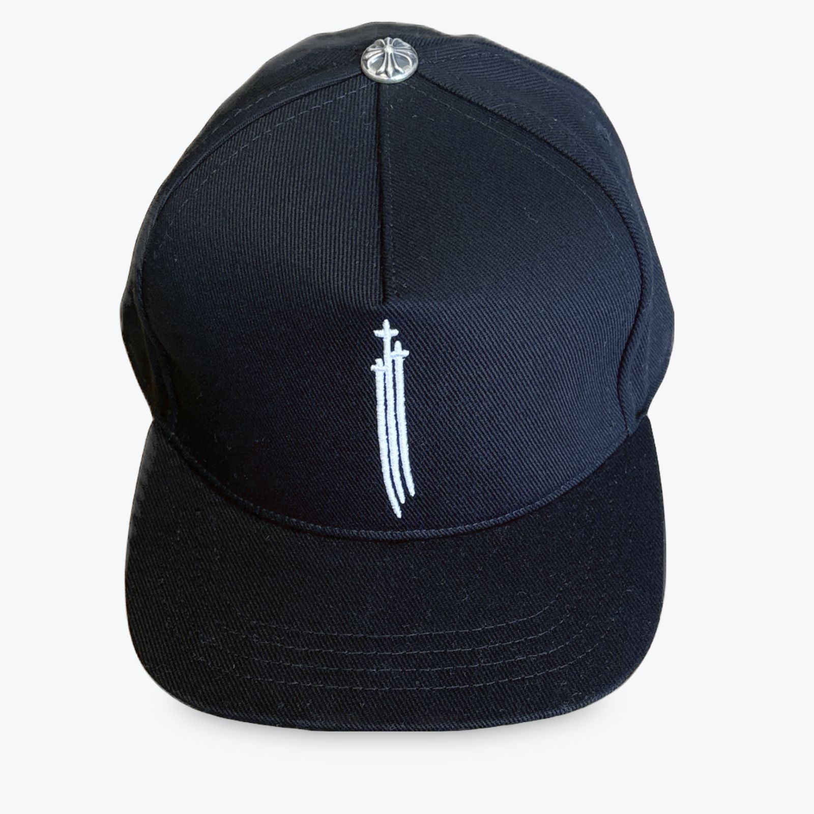 CHROME HEARTS】RS 3 Cross Baseball Cap Black - メルカリ