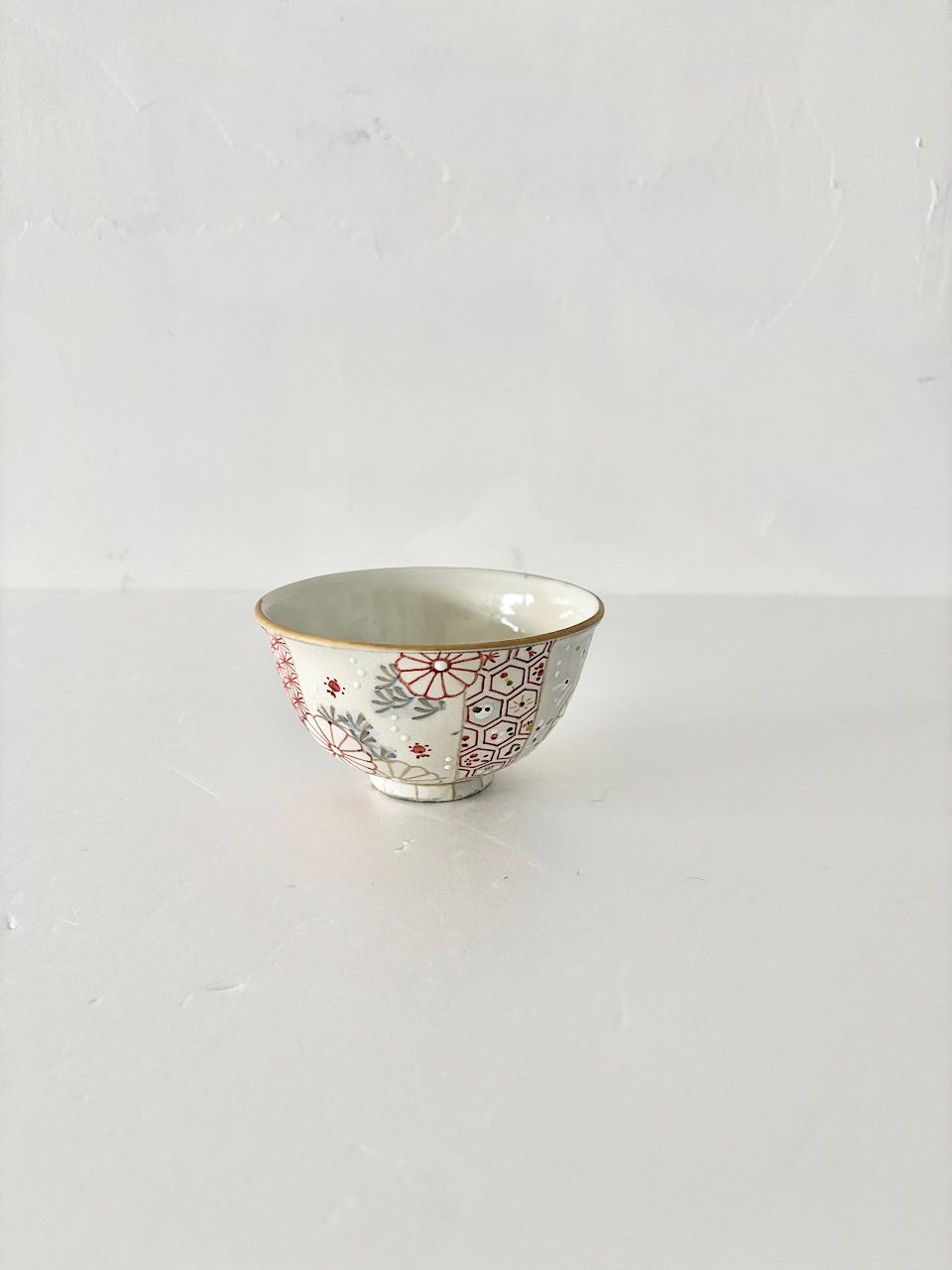 【未使用】原依子さん　飯碗（お茶碗）　絵付け　作家