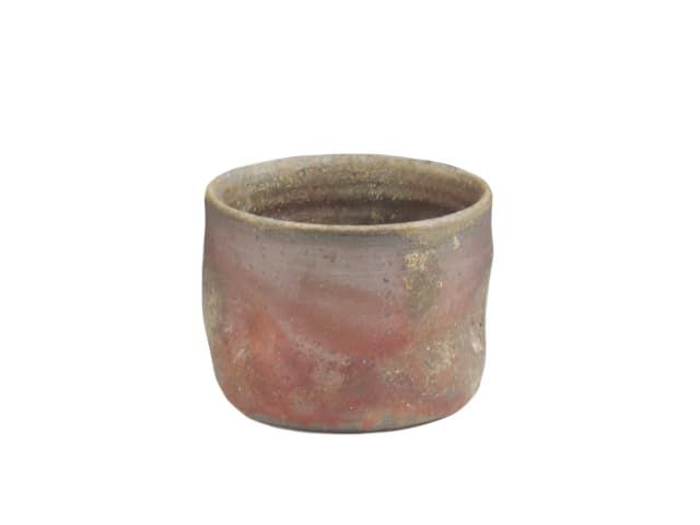 津軽金山焼（青森県） 津軽金山焼窯元 酒器 ぐい呑 エクボ窯変 1KAN0051 特製桐箱入+和紙包装