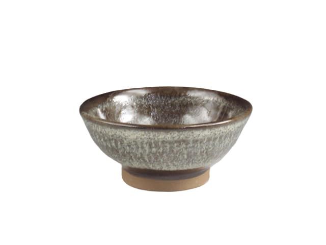 小鹿田焼（大分県） 小袋窯 酒器 ぐい呑 黒/白なだれ装飾 8ONT0046 特製桐箱入+和紙包装