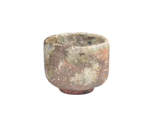 伊賀焼(三重県) 忠央窯 酒器 ぐい呑 力強い雰囲気 4IGA0140 窯元木箱(共箱)入+和紙包装