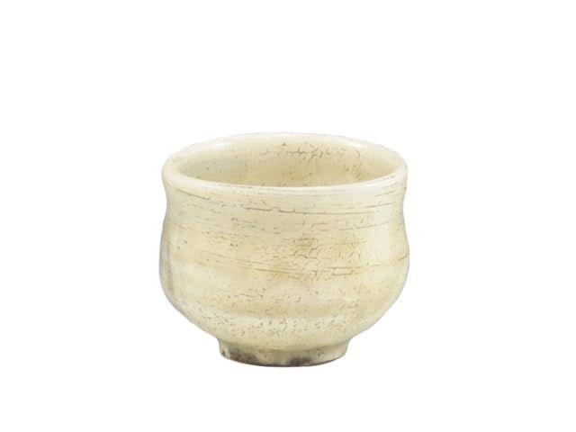 小代焼（熊本県） ちひろ窯 酒器 ぐい呑 刷毛目装飾 8SHO0033 窯元木箱（共箱）入+和紙包装