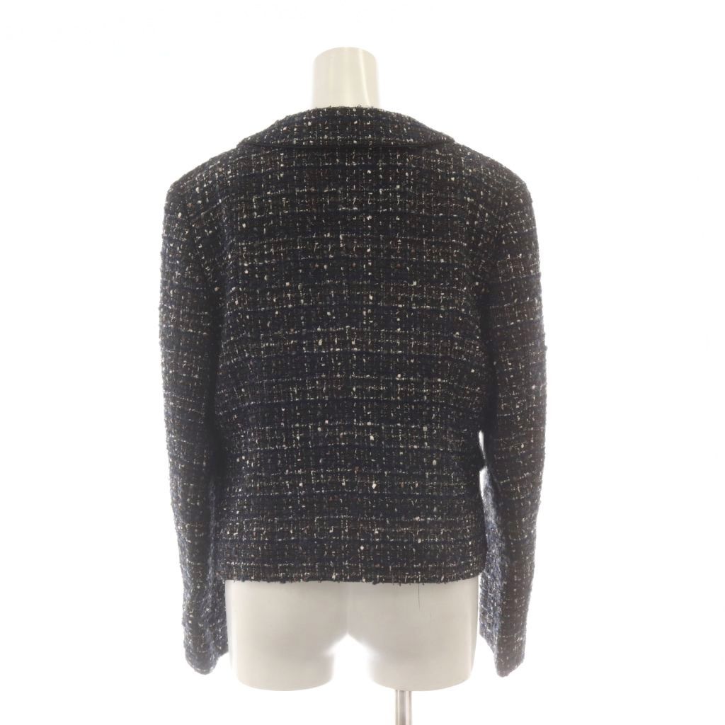 ダックス DAKS セットアップ スーツ ジャケット スカート 40 黒 