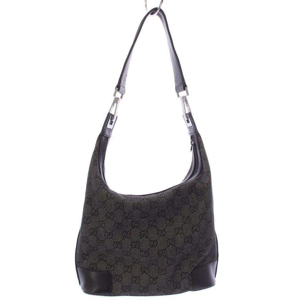 グッチ GUCCI GGキャンバス トートバッグ ワンショルダーバッグ 黒