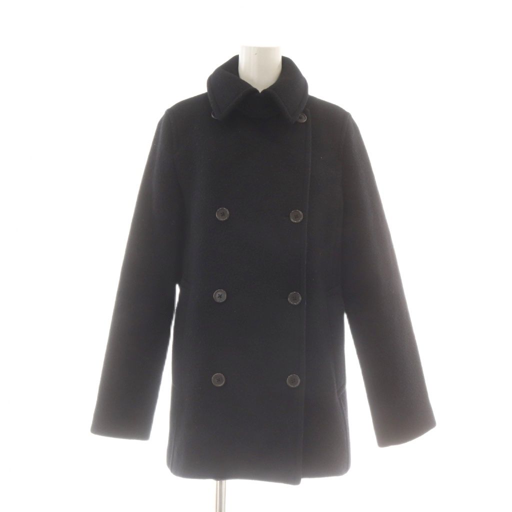 マーガレットハウエル MARGARET HOWELL ピーコート Ⅲ 黒 ブラック ダブルブレスト MHW0142 /AU 5,925円