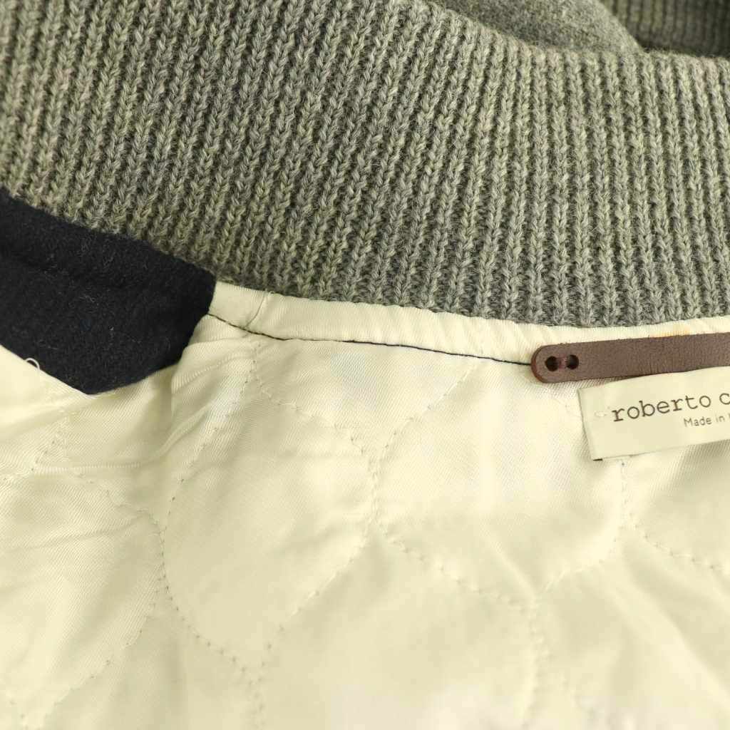 ロベルトコリーナ ROBERTO COLLINA TOMORROWLAND取扱 切替スタジャン 