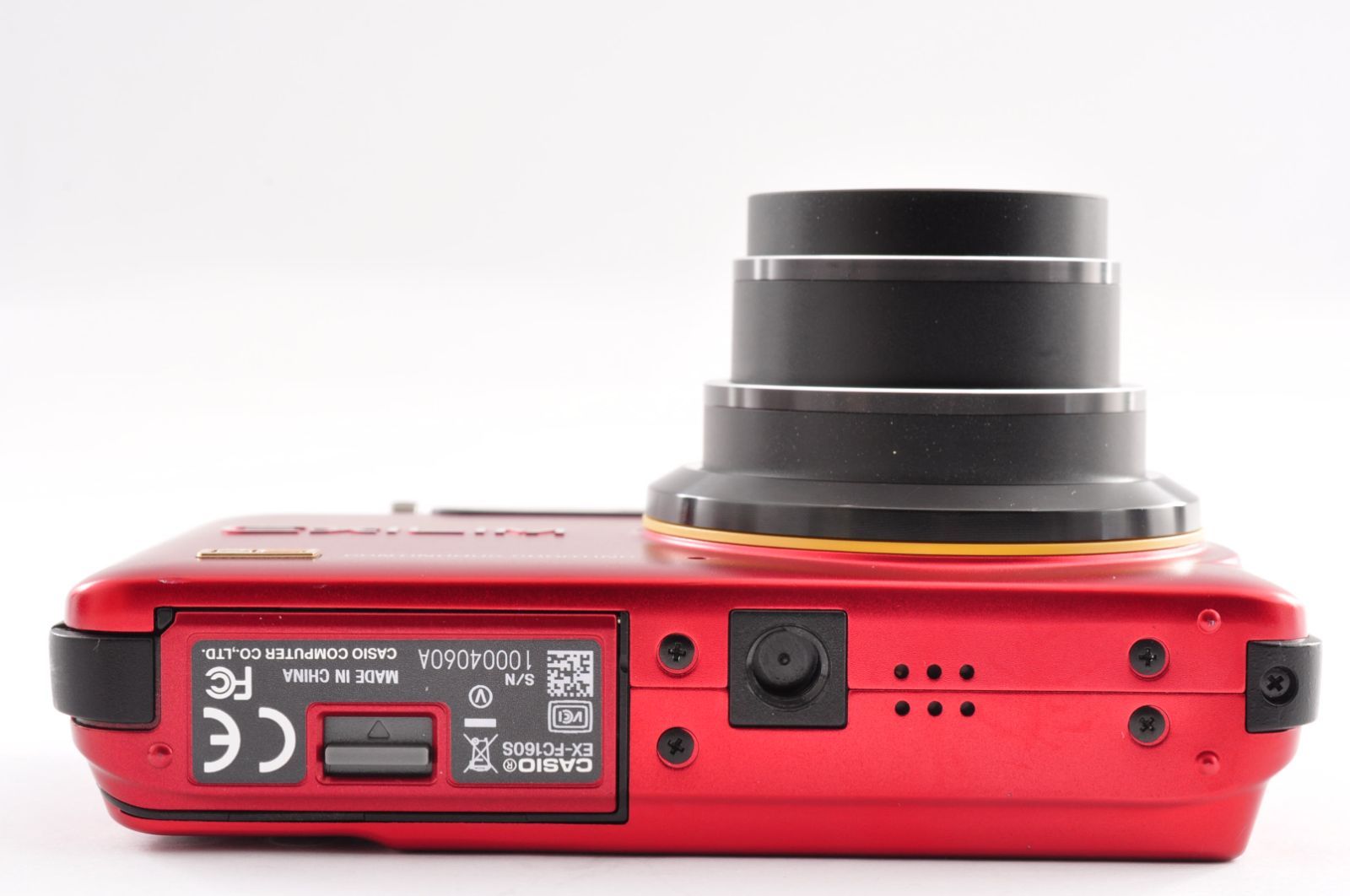 CASIO EXILIM EX-FC160S DIGITAL Camera レッド デジカメ デジタル 
