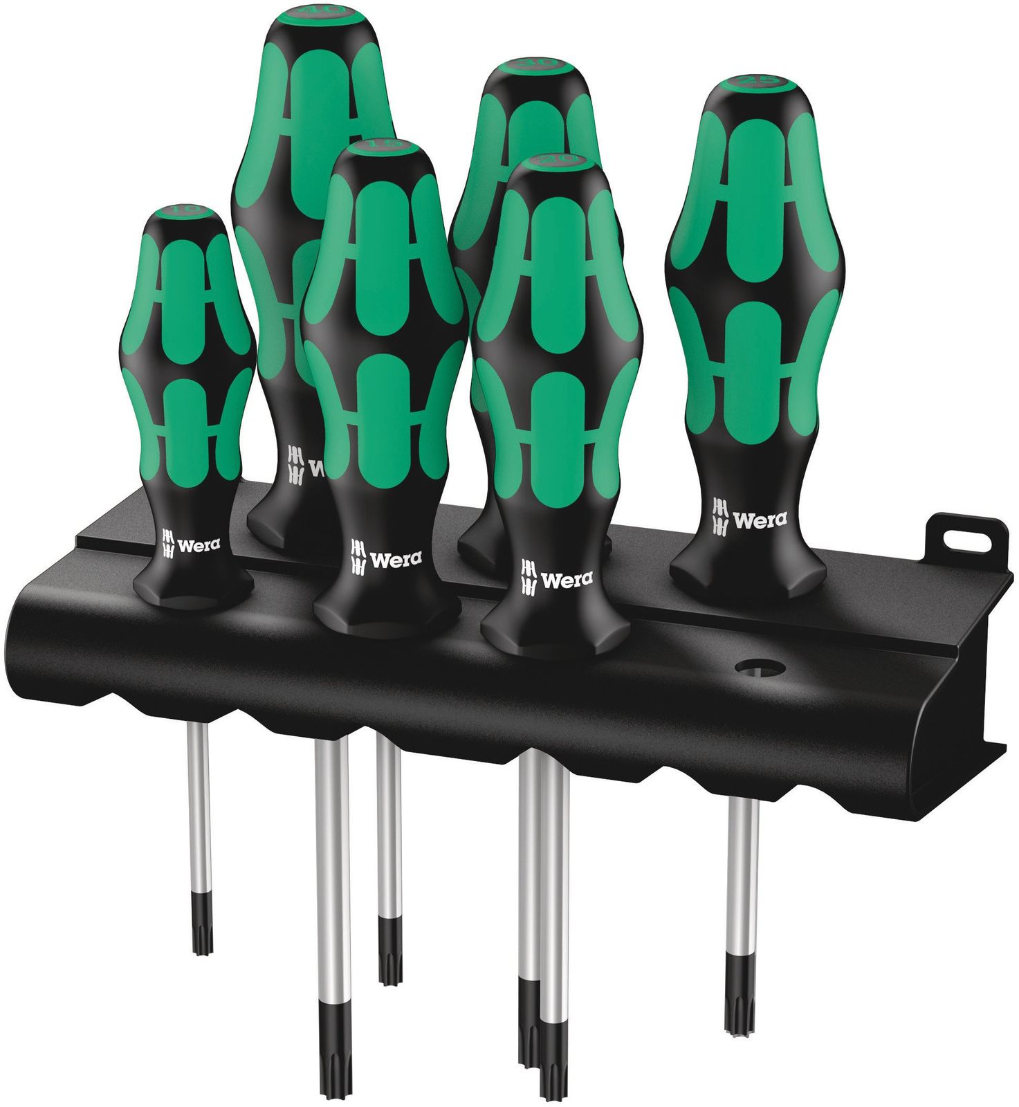 Wera(ヴェラ) 05028062001 | 367/6 トルクスドライバーセット6本組 ラック付き