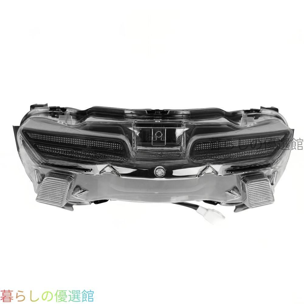【新入荷】ヤマハ NMAX155 2025-2026年モデル 専用 LEDテールランプ リアコンビニランプ ウインカー内蔵 純正交換タイプ 明るい ドレスアップ カスタムパーツ アクセサリーQP510