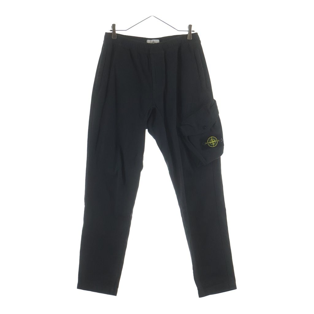 STONE ISLAND (ストーンアイランド) ロゴパッチ付き スウェットパンツ V0065 ブラック