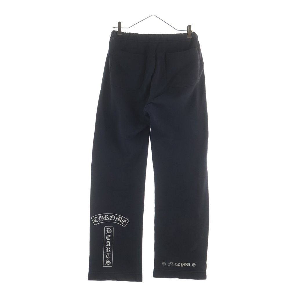 CHROME HEARTS (クロムハーツ) OLD SWTSHRT PANTS 裾 T BAR プリント