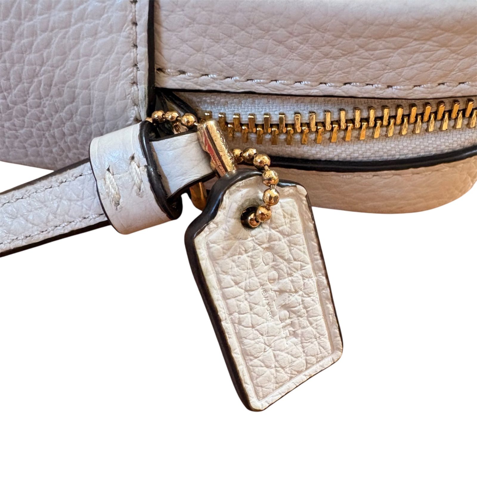 コーチ COACH ショルダーバッグ ホワイト ポシェット ミニ ジェイミー 