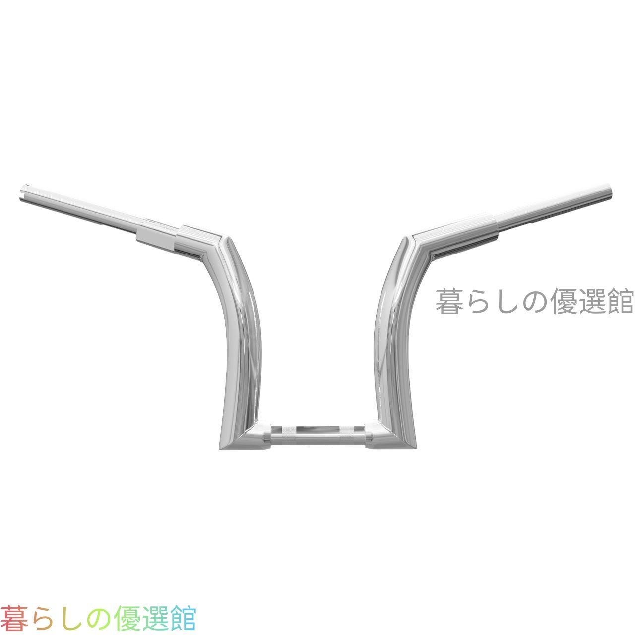 【新入荷】ハーレー 883 ストリートグライド 専用 12/14/16インチ Zバー チョッパースタイル ワンピース ハンドルバー 太径 アップハンドル レトロ ドレスアップ カスタムパーツ おしゃれ ブラックQP510
