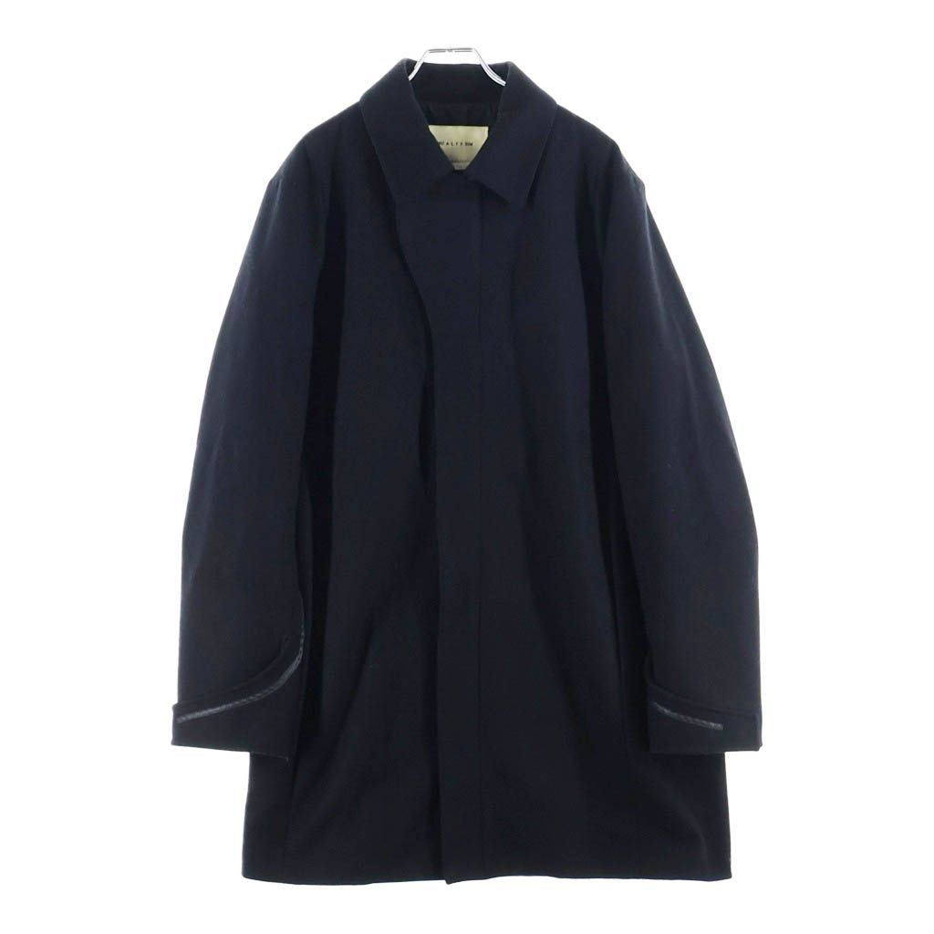 1017 ALYX 9SM アリクス Tailored Felt Coat ステンカラーコート ブラック 48 1017 ALYX 9SM (アリクス) Tailored Felt Coat ステンカラーコート