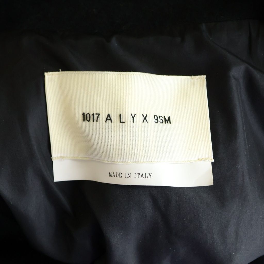 1017 ALYX 9SM (アリクス) Tailored Felt Coat ステンカラーコート