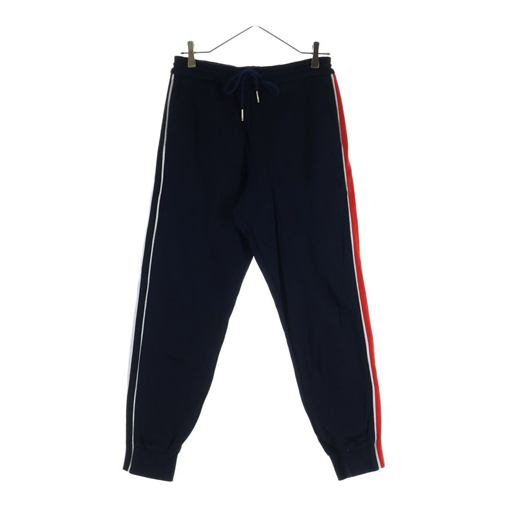 THOM BROWNE (トムブラウン) サイドライン トラックパンツ スウェットパンツ ネイビー MJQ091A