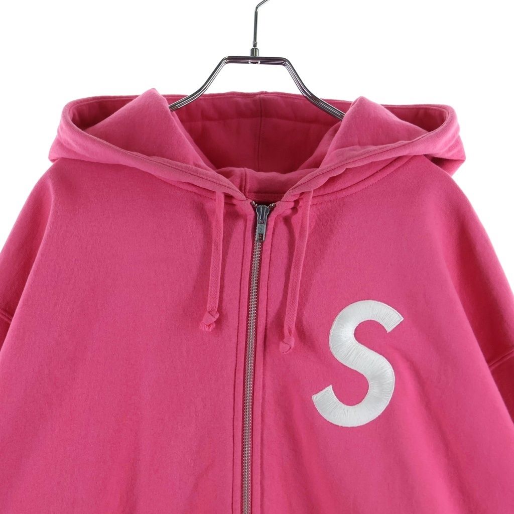 SUPREME (シュプリーム) 23AW S Logo Zip Up Hooded Sweatshirt ロゴ