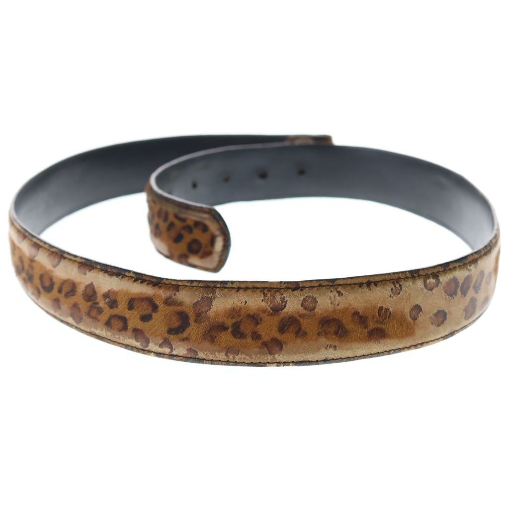 CHROME HEARTS (クロムハーツ) 1.5 STRAP 1.5inch レオパード柄 