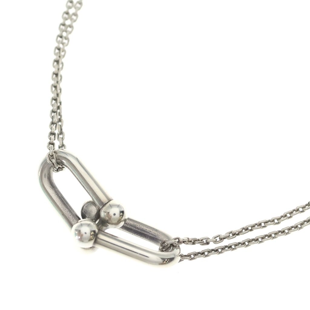 TIFFANY & Co. (ティファニー) ハードウェア ダブルリンク ネックレス