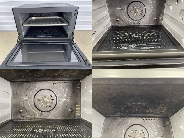 スチームオーブンレンジ【中古】動作保証 Panasonic Bistro NE-BS906-K 