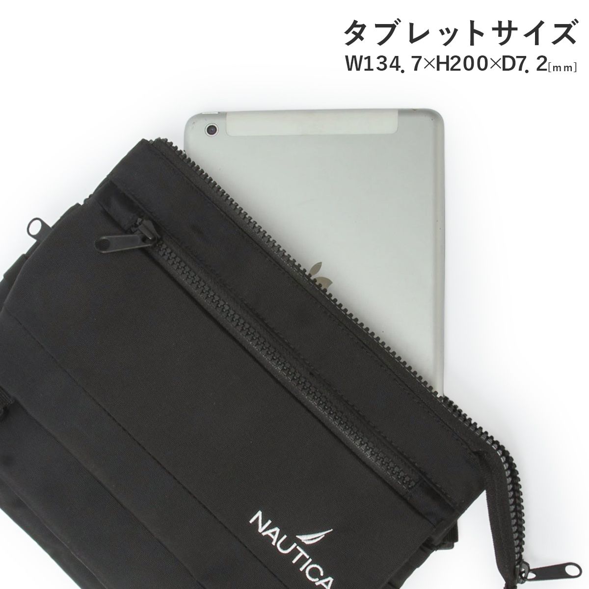 【メーカー正規品】ノーティカ ショルダーバッグ サコッシュ メンズ レディース ブランド 軽量 斜めがけ 小さめ 横型 薄型 A5 NAUTICA NTC-12 370-7060