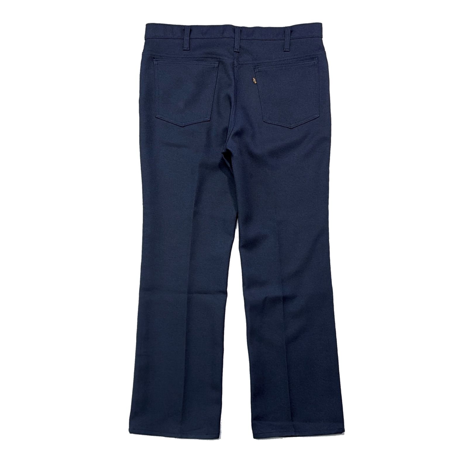 80s LEVIS リーバイス 517 USA製 スタプレ ブーツカット パンツ 紺 