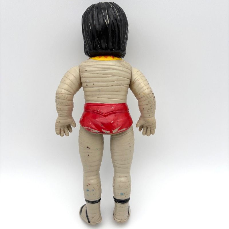 年代物】タイガーマスク エジプトミイラ ソフビフィギュア 中嶋製作所 