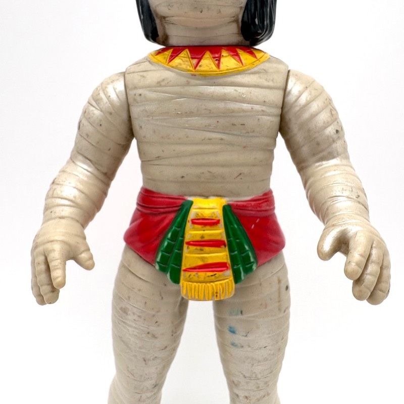 年代物】タイガーマスク エジプトミイラ ソフビフィギュア 中嶋製作所