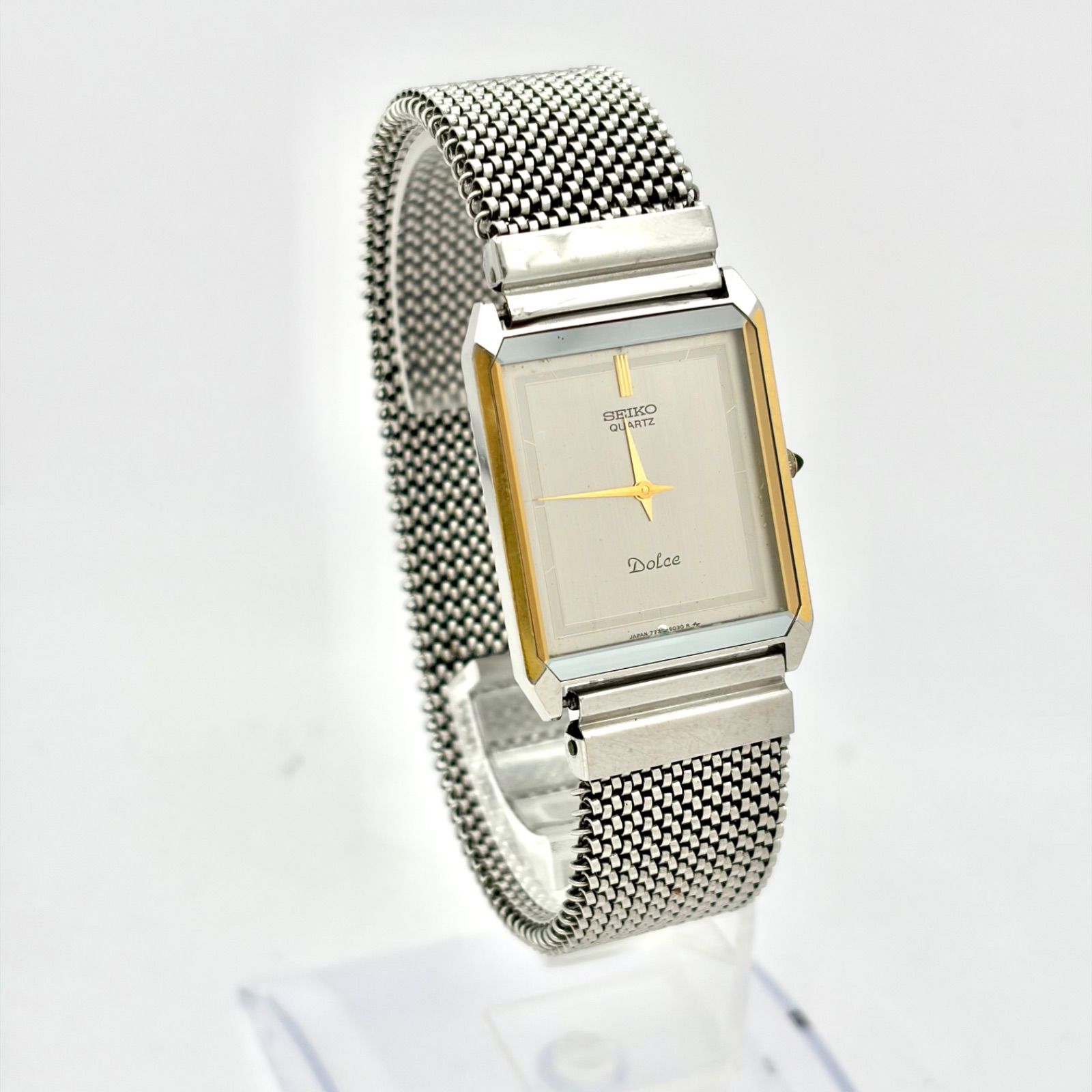 新品電池】SEIKO セイコー Dolce ドルチェ メンズ 腕時計 
