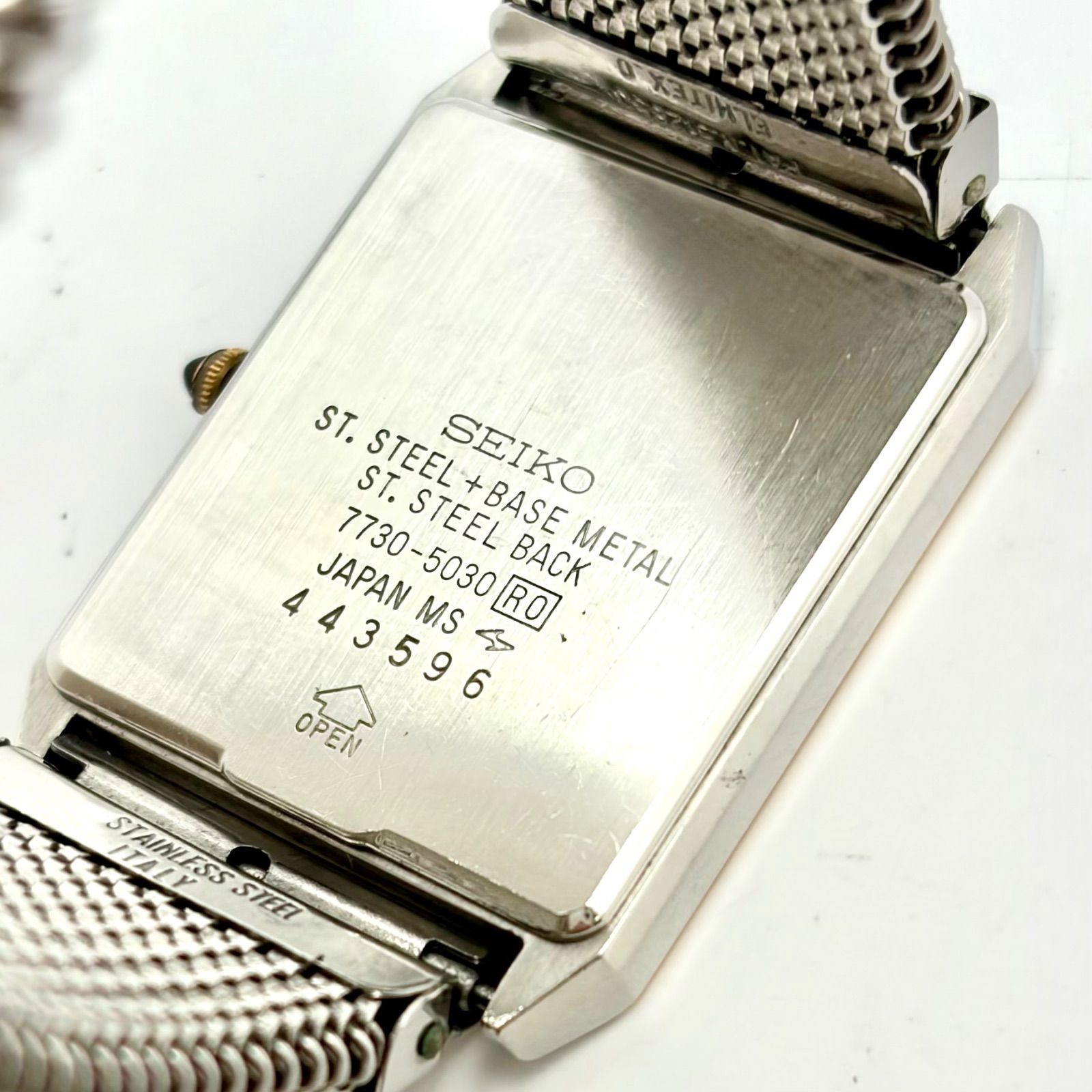 新品電池】SEIKO セイコー Dolce ドルチェ メンズ 腕時計 