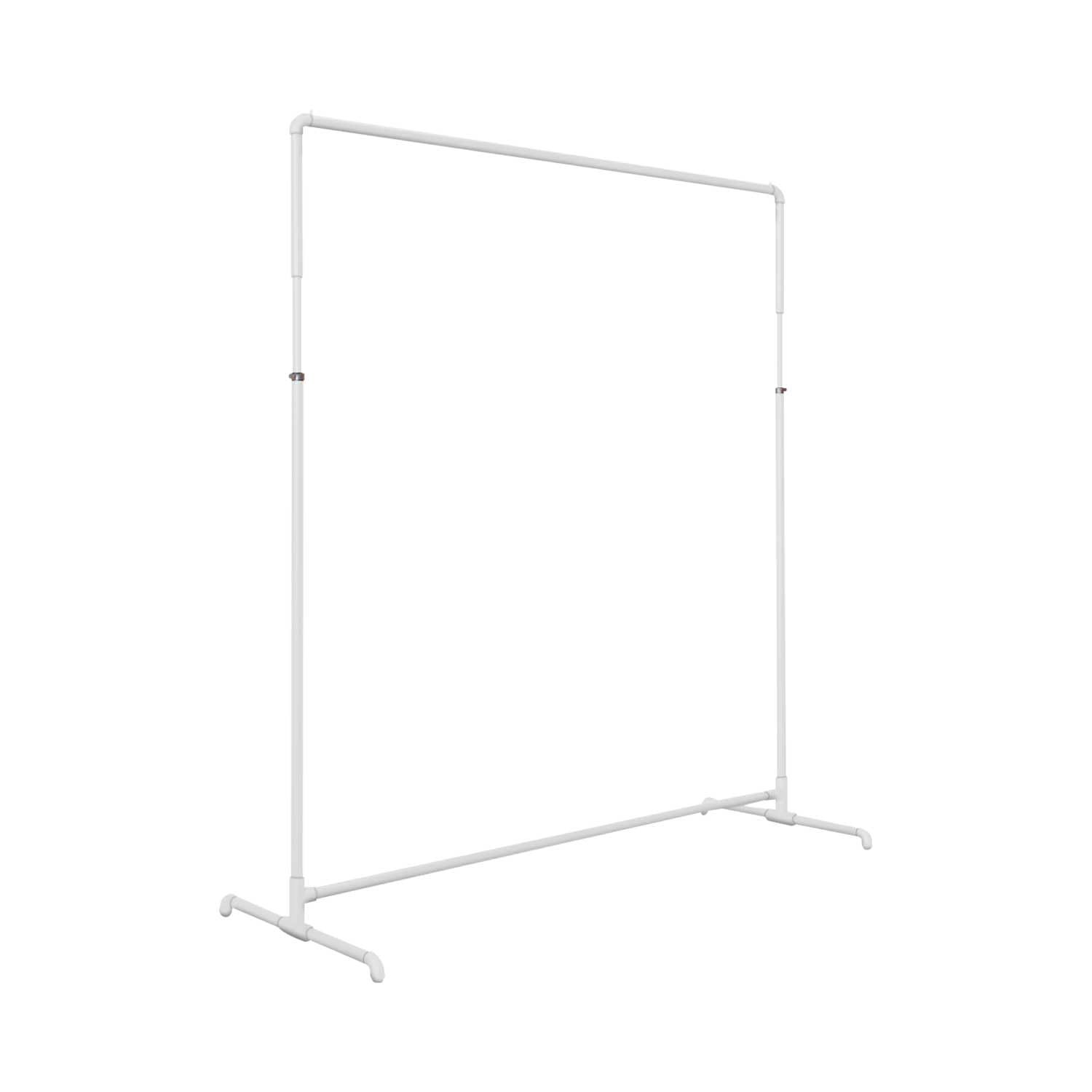 ロイヤル FL-IH22-A ディスプレイハンガーラック Flec アジャストタイプ 900 Fホワイト インハンガー H1200～1725mm
