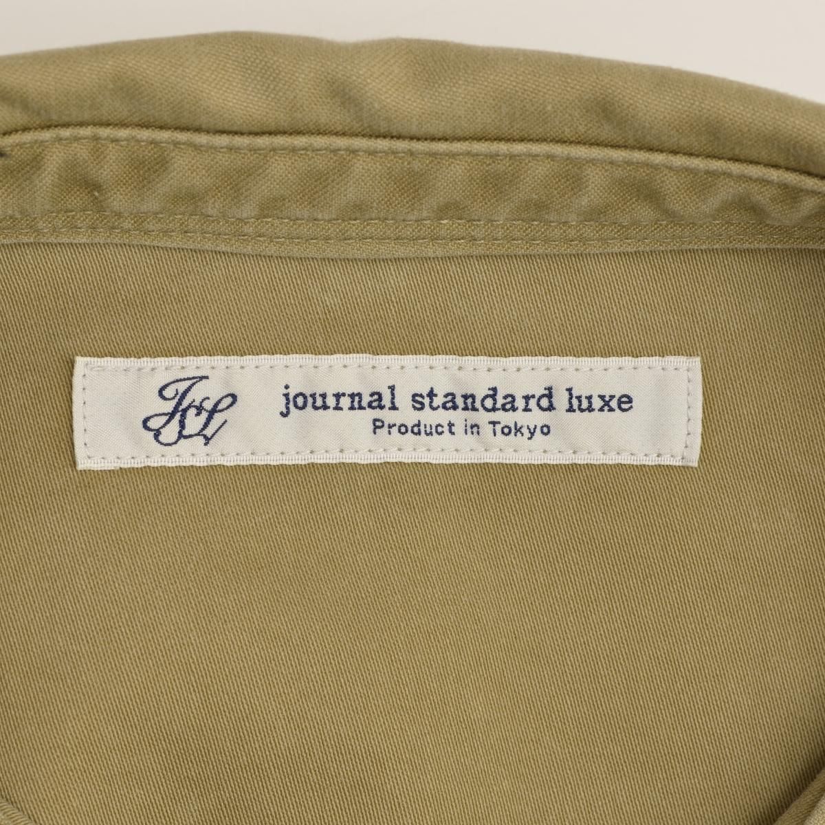 25AW journal standard luxe バックサテンCPOシャツ 【公式通販】