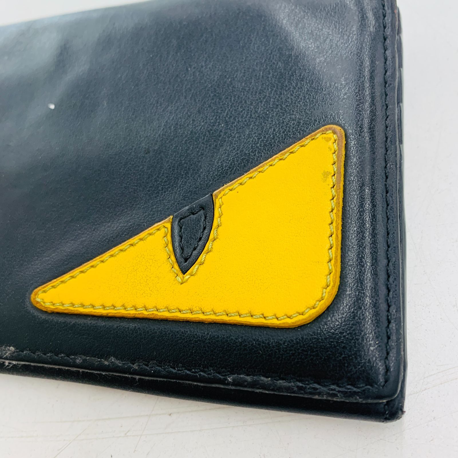 モンスター FENDI バグズアイ 長財布 フェンディ - ラウンドファスナー 