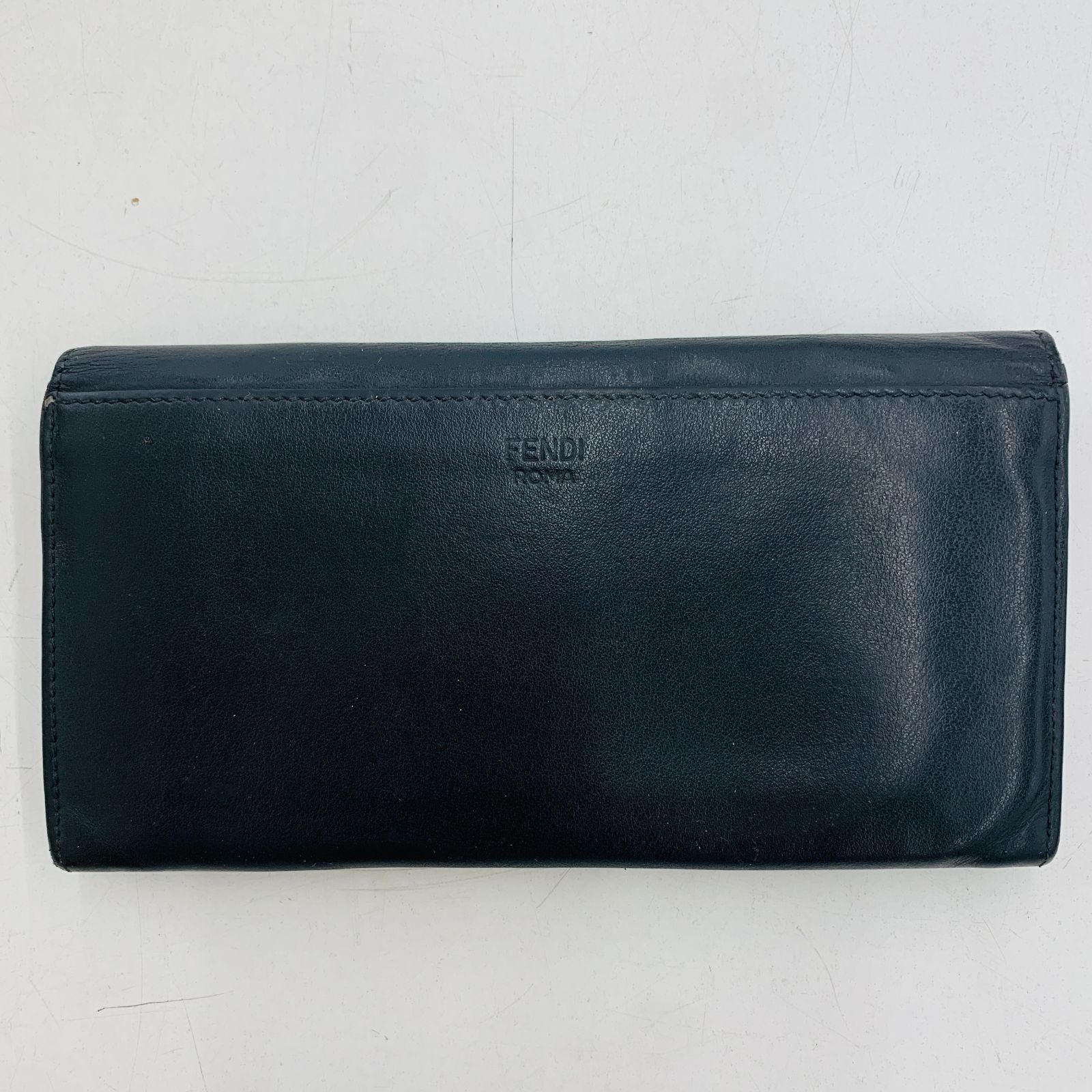 モンスター FENDI バグズアイ 長財布 フェンディ - ラウンドファスナー 
